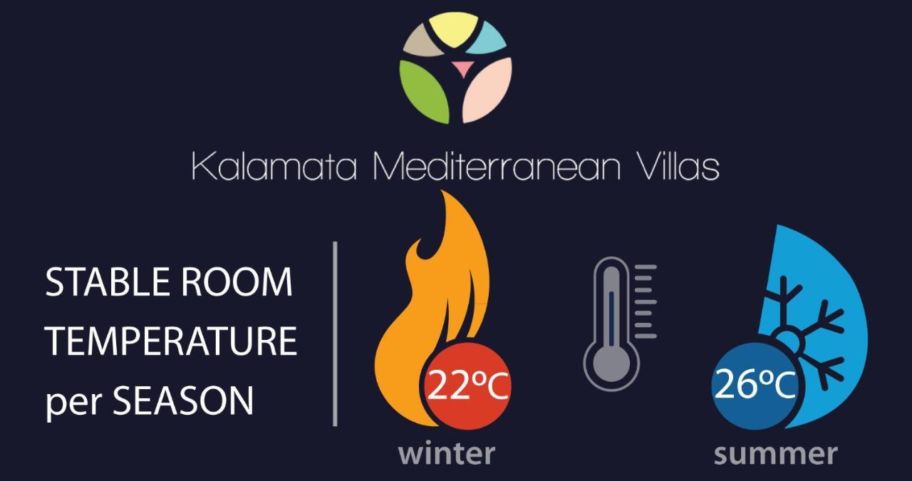 Angelinas Quarters - Kalamata Mediterranean Villas المظهر الخارجي الصورة